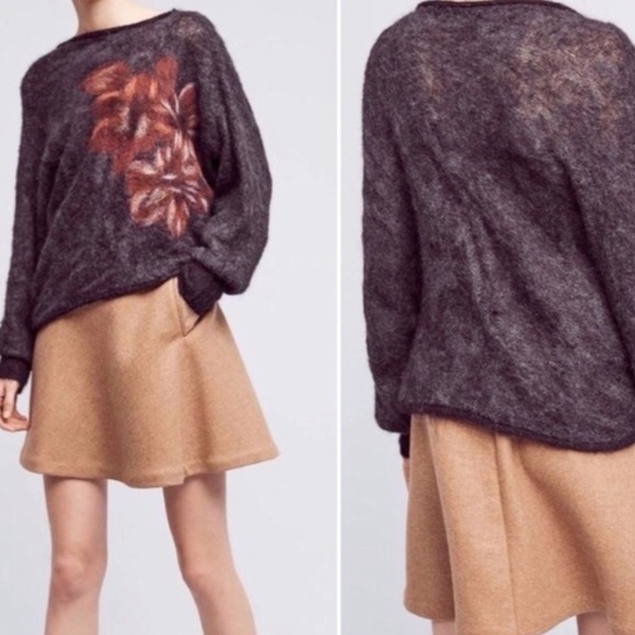 Troubadour Mohair Wool Slouchy Sweater